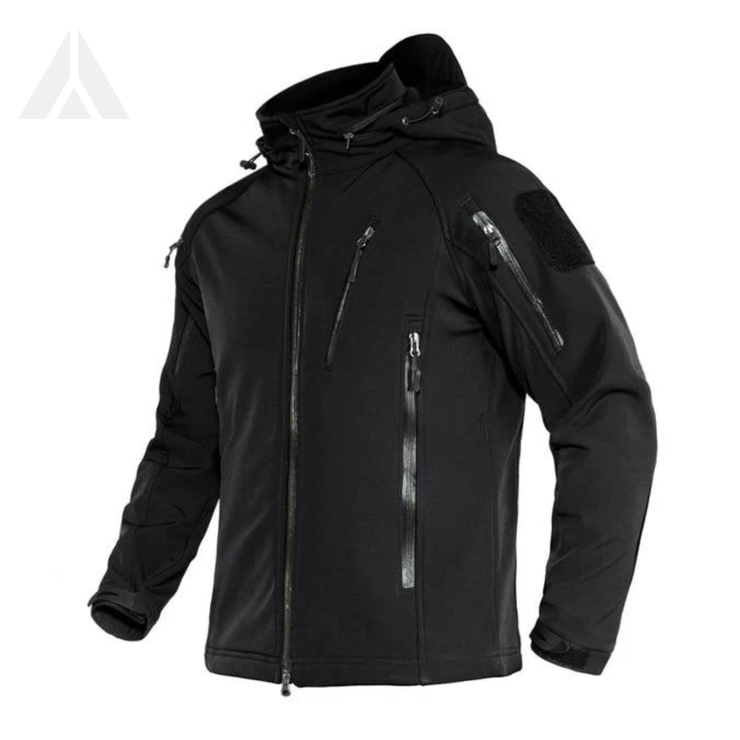 TACVASEN outdoor lightweight softshell Jacket - Black