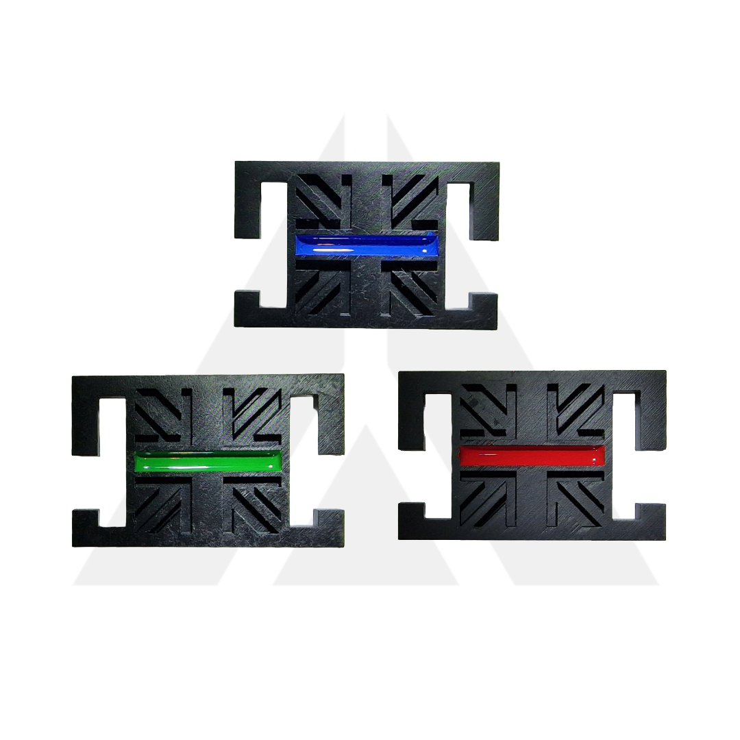 WRAITH Molle Large clip "UK FLAG"