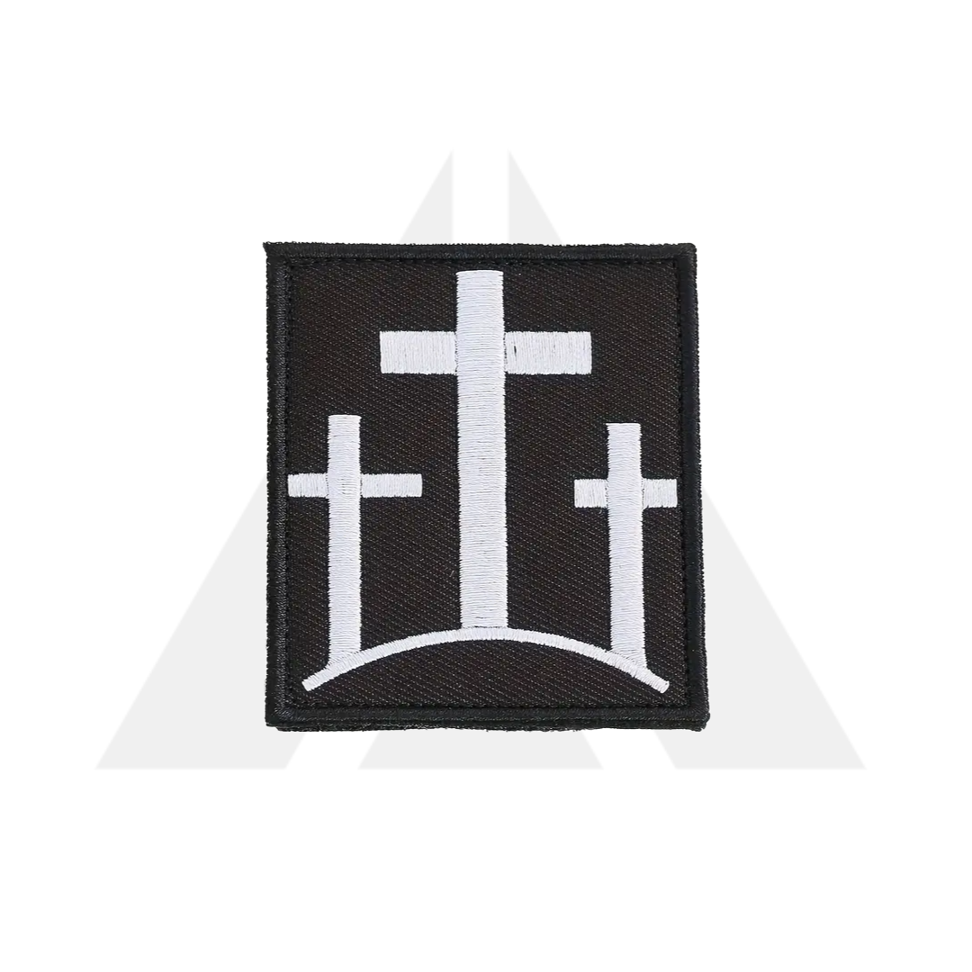 "3 CROSSES" Patch