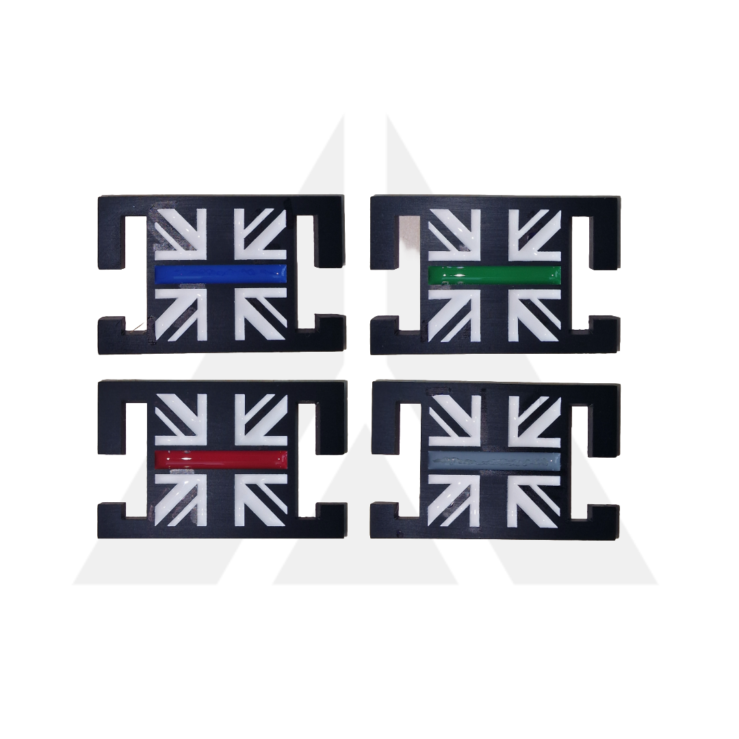 WRAITH Molle Large clip "UK FLAG" Style 2