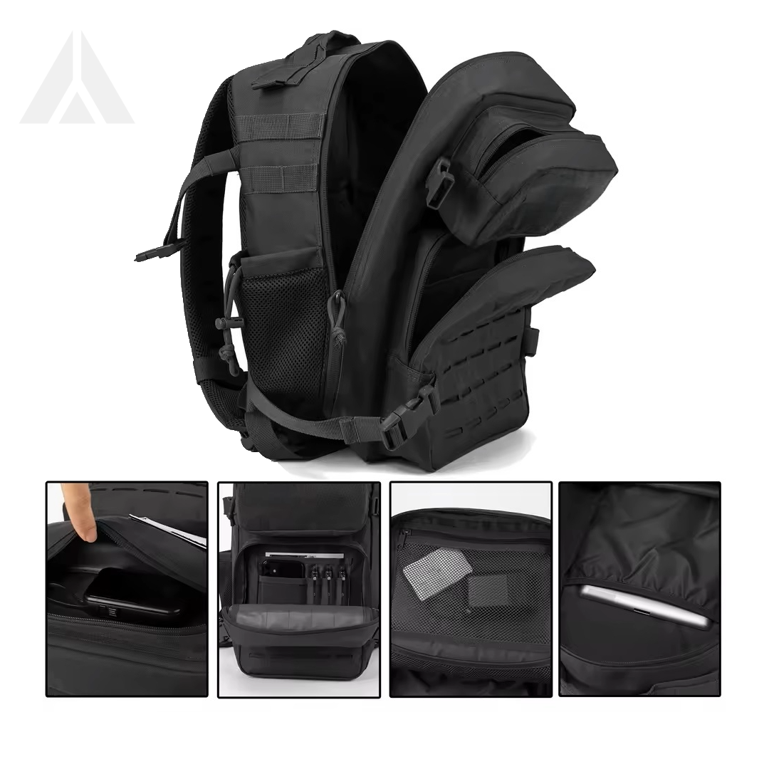 Tactical Molle backpack 25L - Black