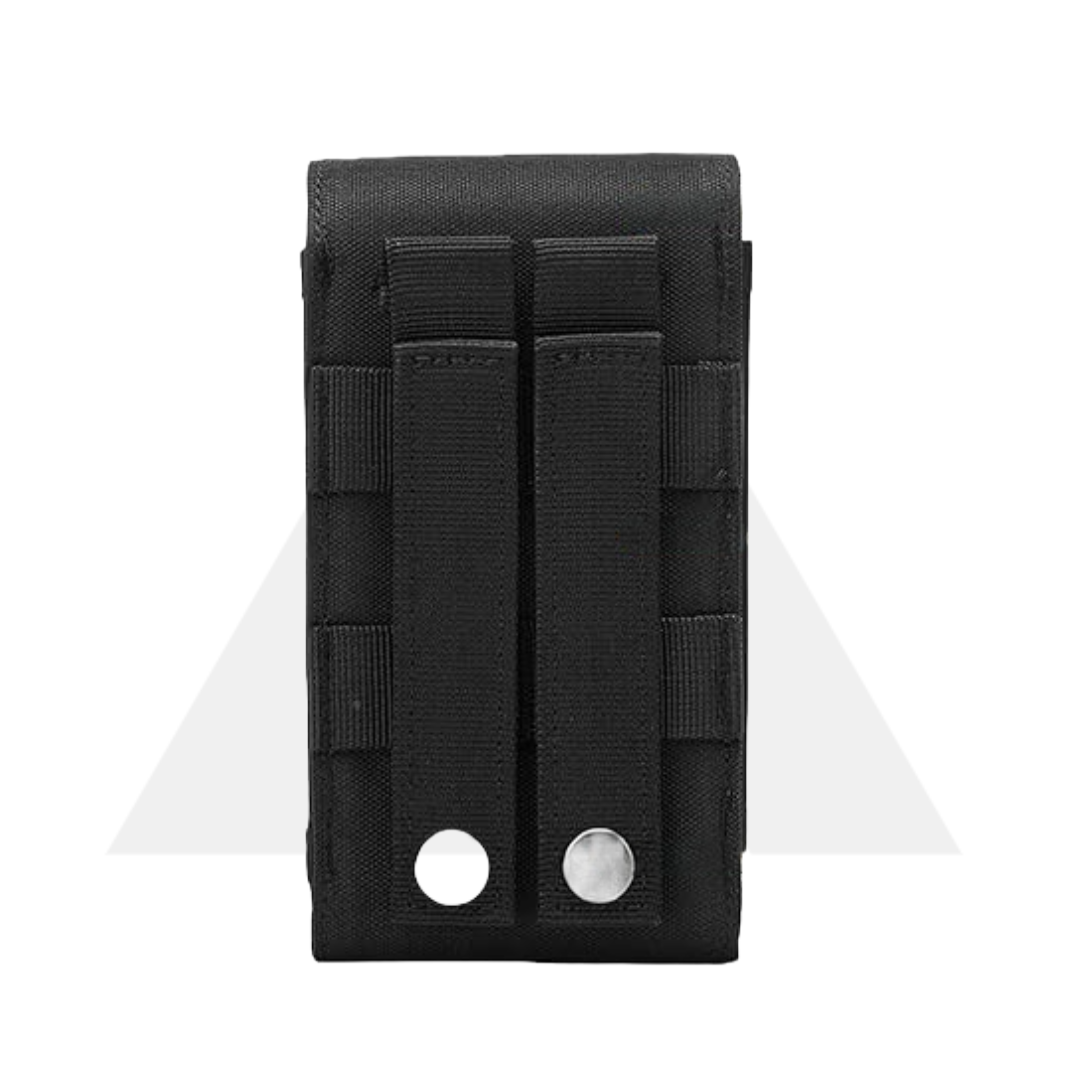 Molle Phone holder double - Black