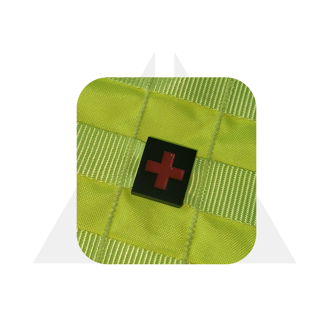 WRAITH Medic molle clip - red