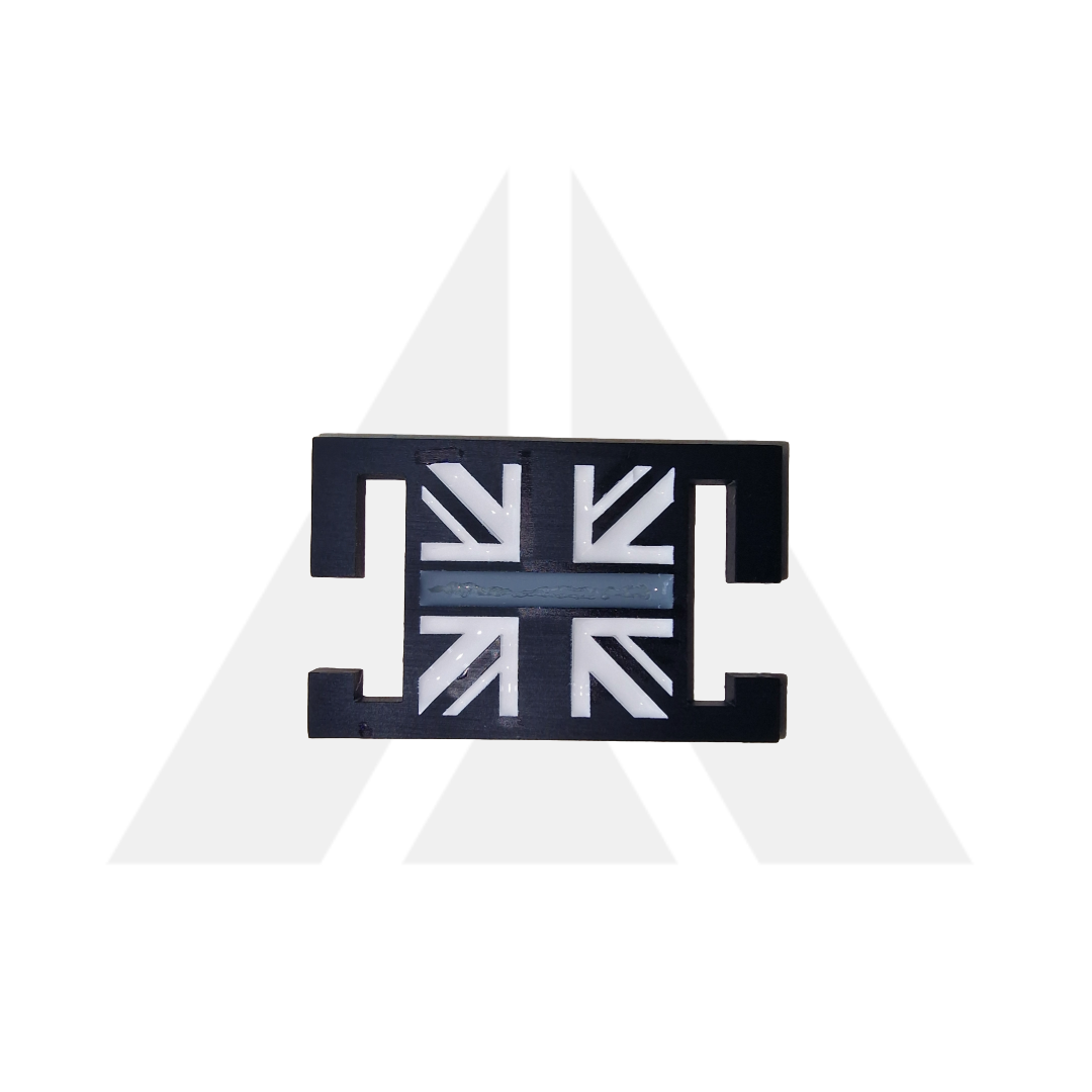 WRAITH Molle Large clip "UK FLAG" Style 2
