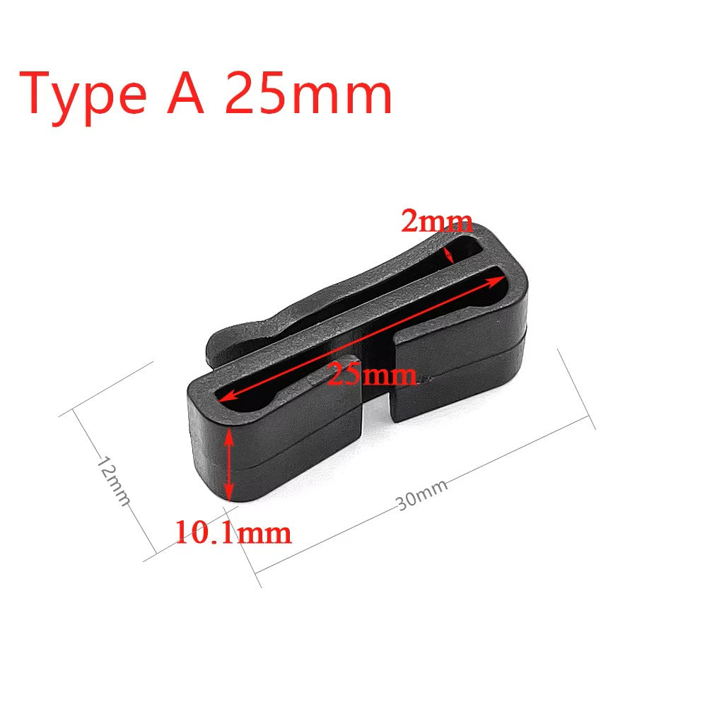 Molle Tactical strap keeper 15-50mm