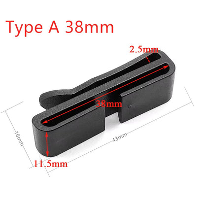 Molle Tactical strap keeper 15-50mm