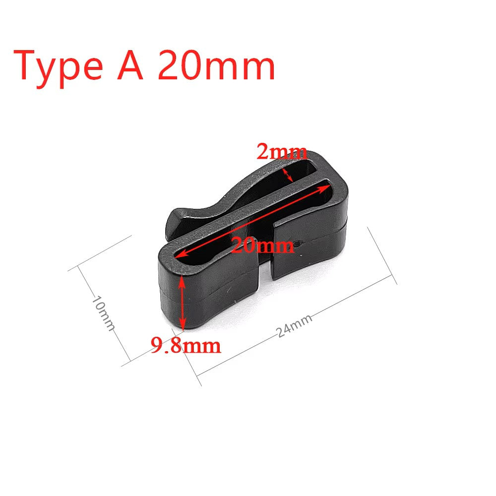 Molle Tactical strap keeper 15-50mm