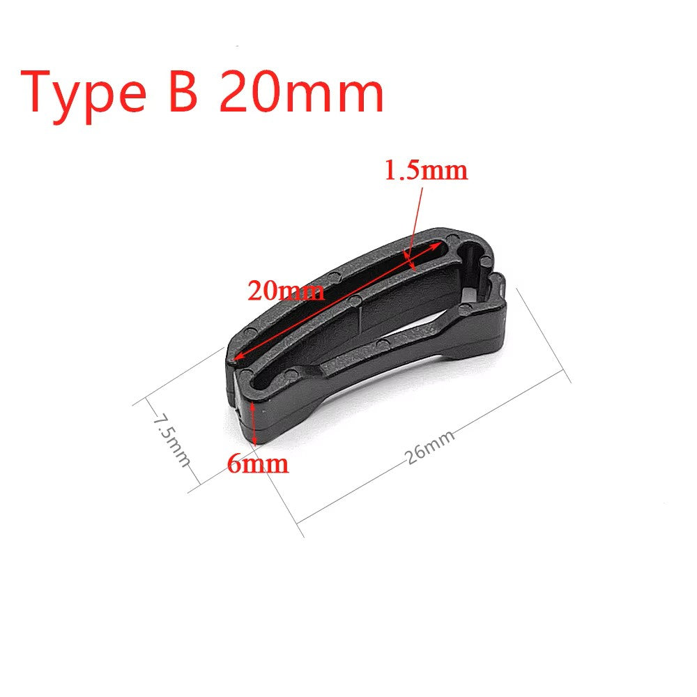 Molle Tactical strap keeper 15-50mm