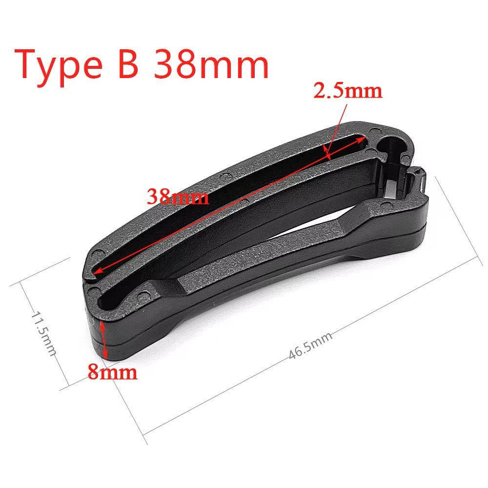 Molle Tactical strap keeper 15-50mm