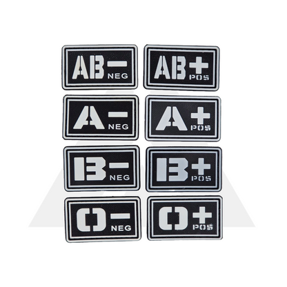 Blood group PVC Patch