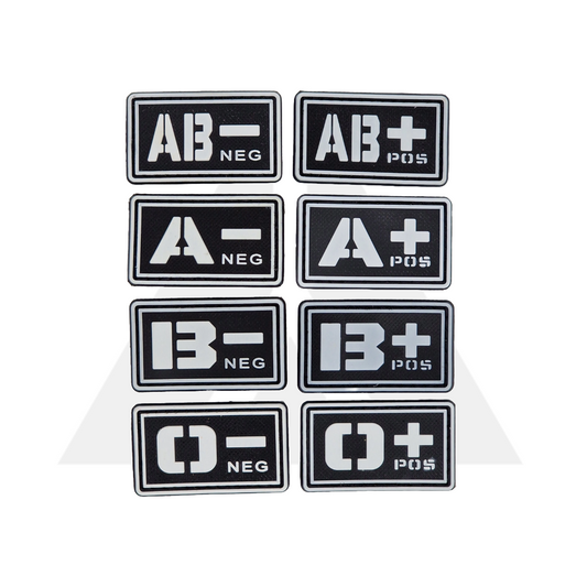 Blood group PVC Patch