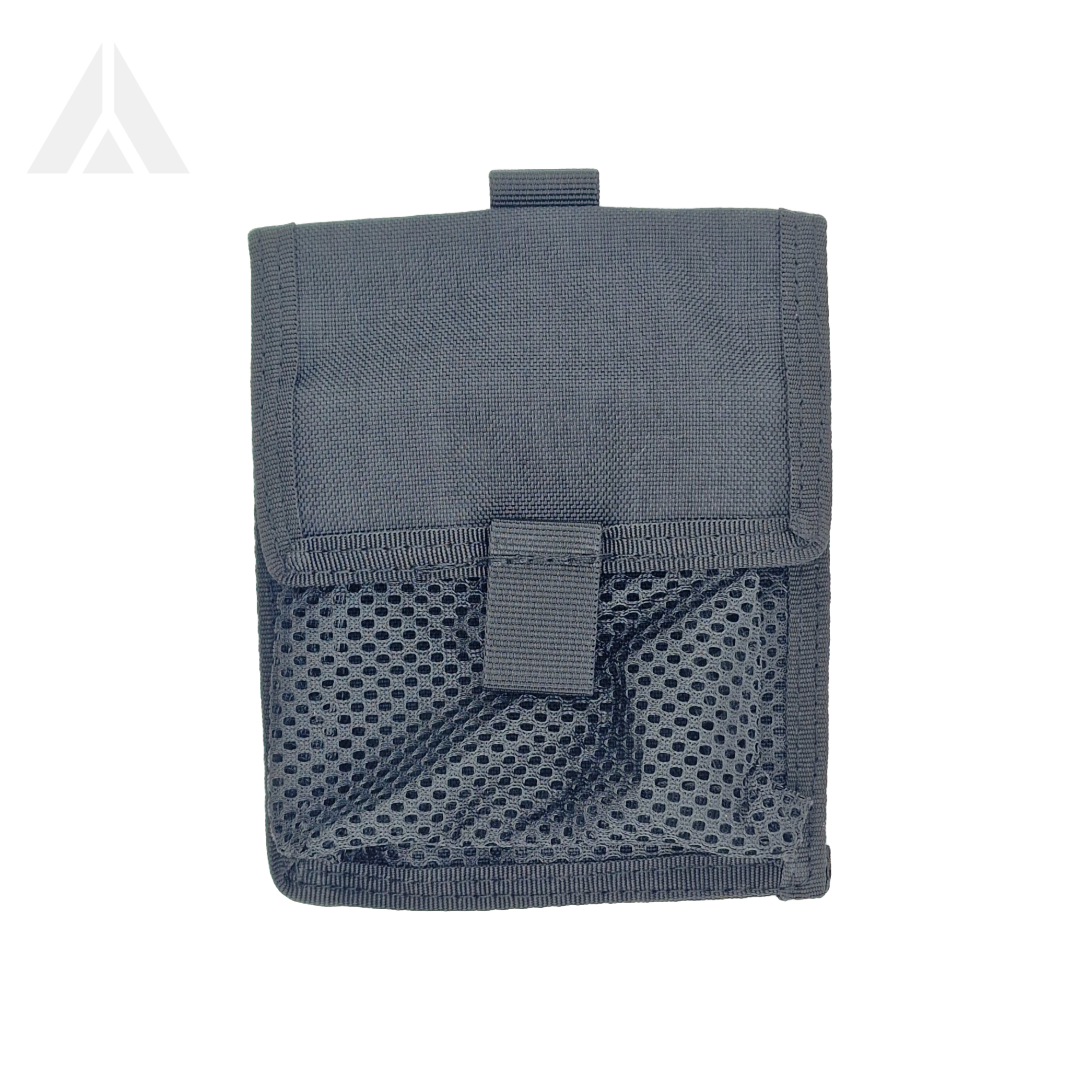 Large velcro pouch - Black
