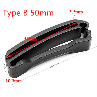 Molle Tactical strap keeper 15-50mm
