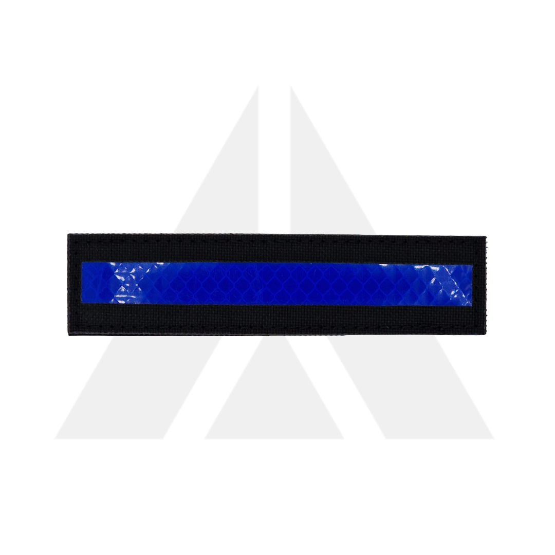 Thin Blue line patch IR velcro - Large