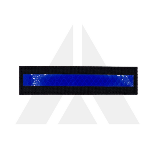 Thin Blue line patch IR velcro - Large