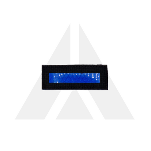 Thin Blue line patch IR velcro - Small