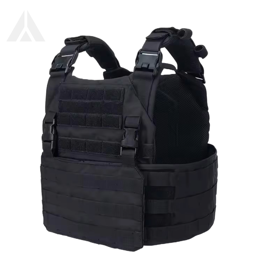 TOPTACPRO tactical molle vest plate carrier - Black