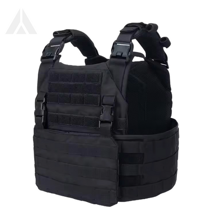 TOPTACPRO tactical molle vest plate carrier - Black
