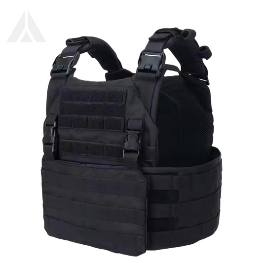 TOPTACPRO tactical molle vest plate carrier - Black