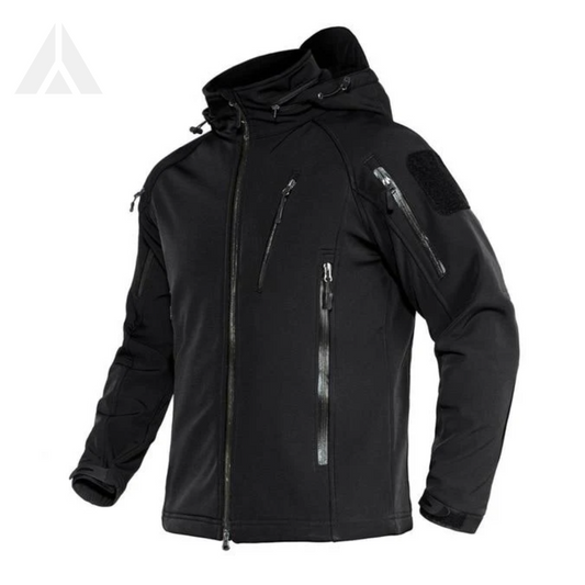 TACVASEN outdoor lightweight softshell Jacket - Black