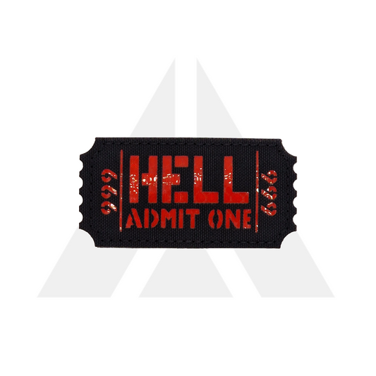 "HELL ADMIT ONE" Patch