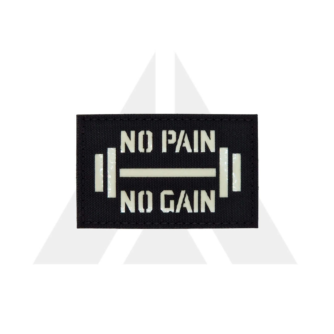 "NO PAIN NO GAIN" Patch
