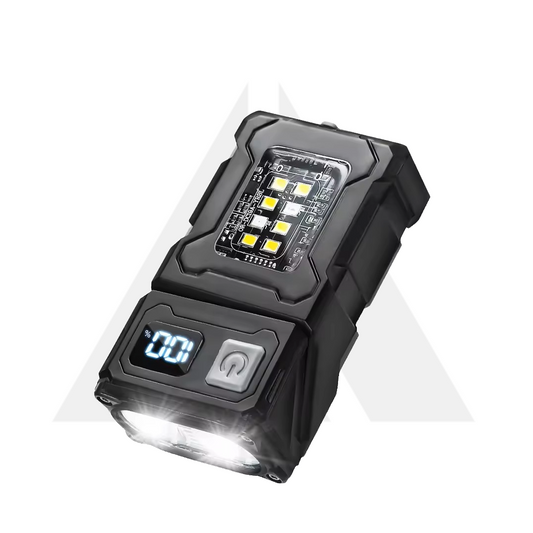 Multifunctional flashlight 180 degree
