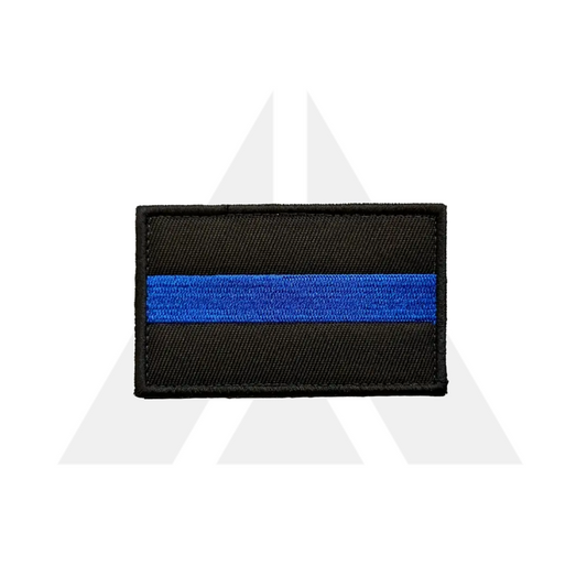 Thin blue line embroided patch