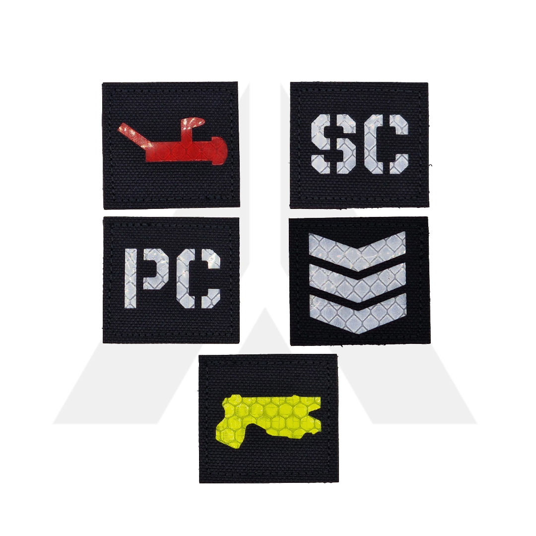 WRAITH Insignia badges small