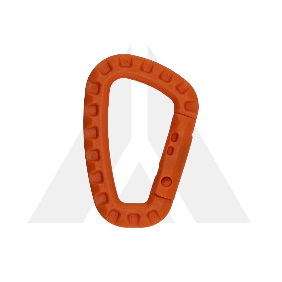 Carabiner large plastic - Orange