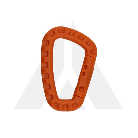 Carabiner large plastic - Orange