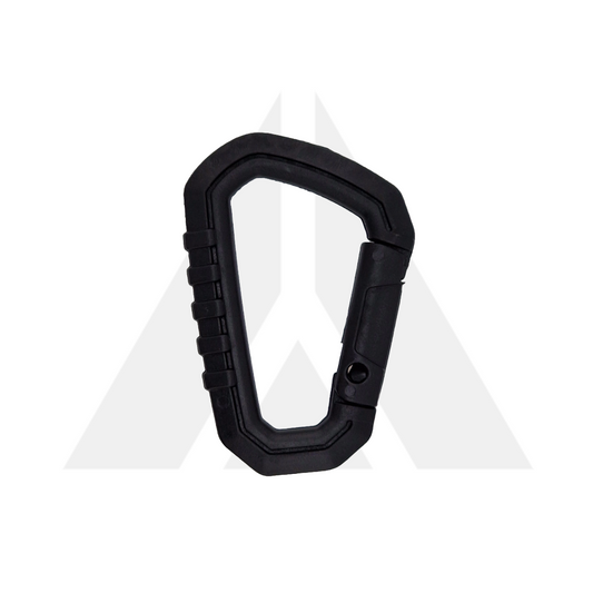 Carabiner Modern plastic - Black