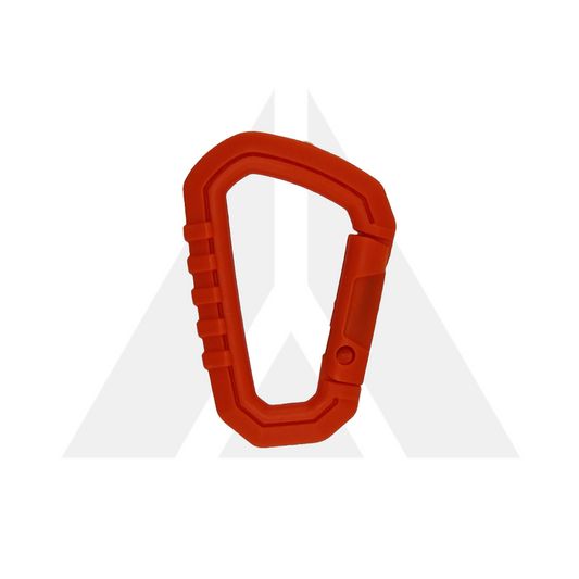Carabiner modern plastic - Orange