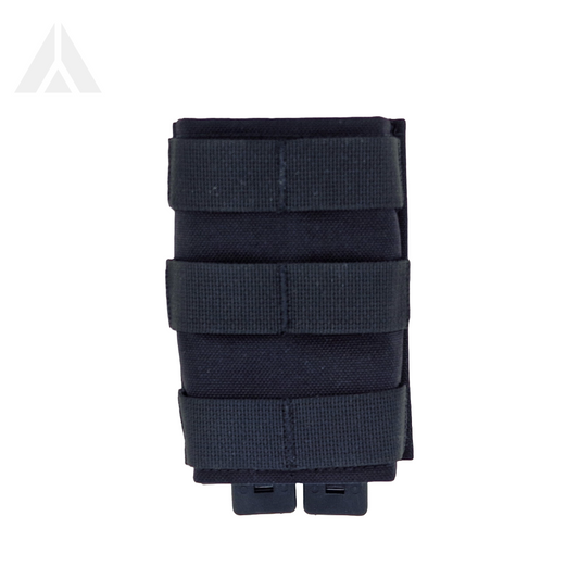 Tactical M4 medium mag molle pouches single - Black