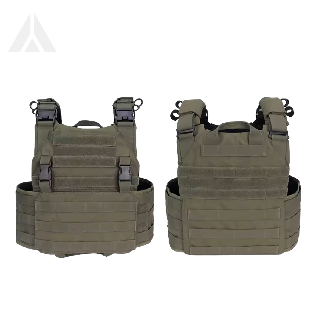 TOPTACPRO tactical molle vest plate carrier - Green