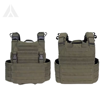 TOPTACPRO tactical molle vest plate carrier - Green