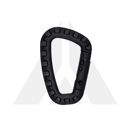 Carabiner large plastic - Black
