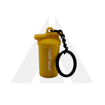 Keyring sports bottle rubber