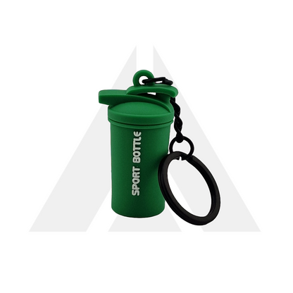 Keyring sports bottle rubber