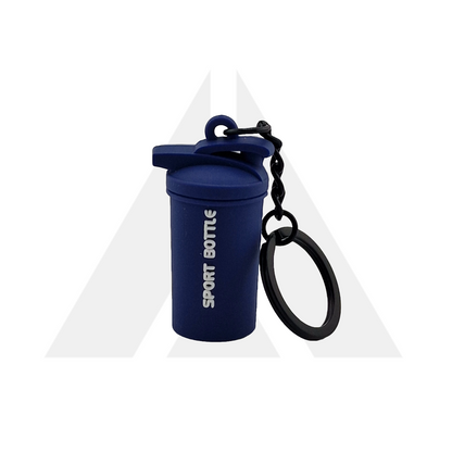 Keyring sports bottle rubber