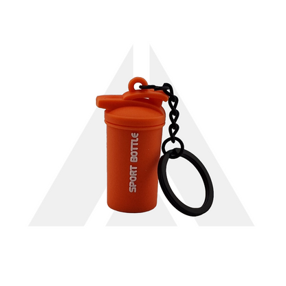 Keyring sports bottle rubber