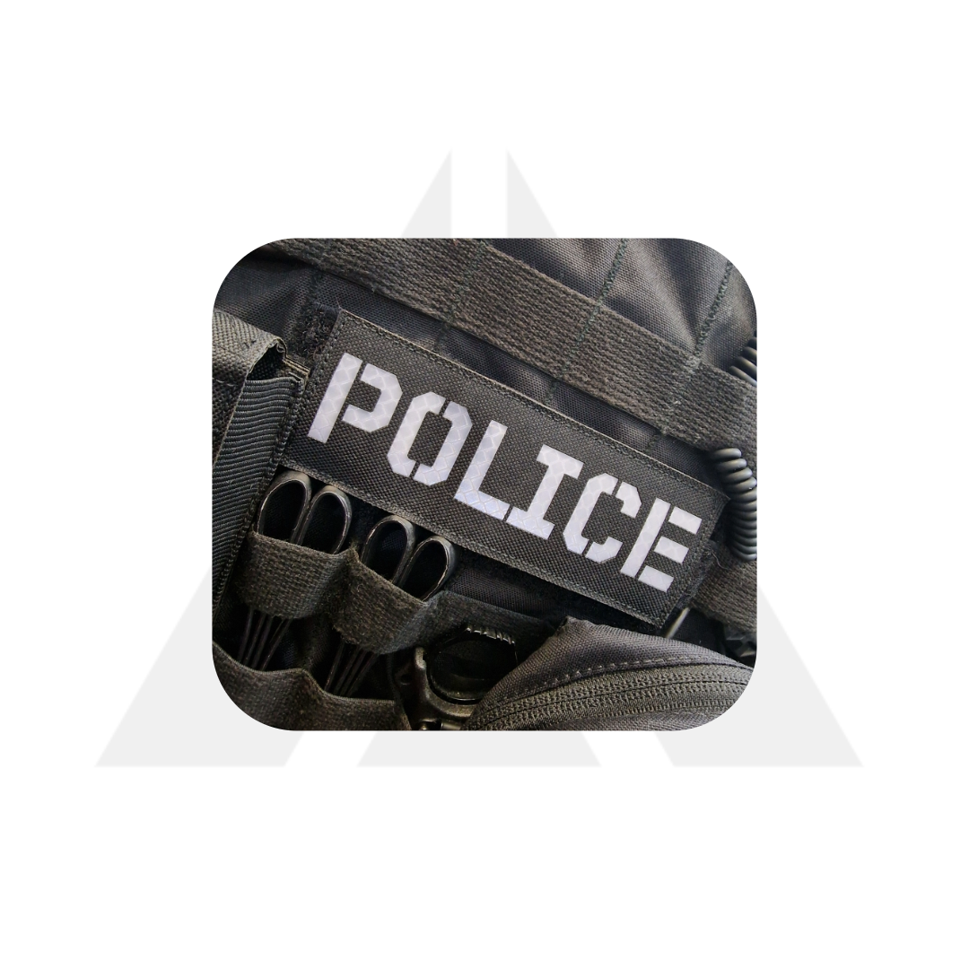 WRAITH Police Patch Medium