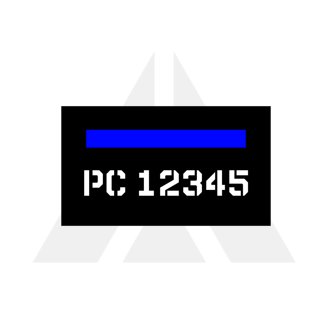 TBL Patch collar number