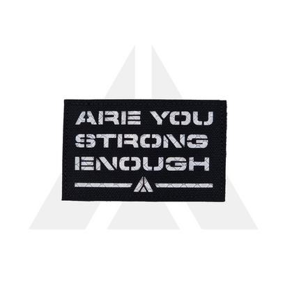 WRAITH "ARE YOU STRONG ENOUGH" Patch
