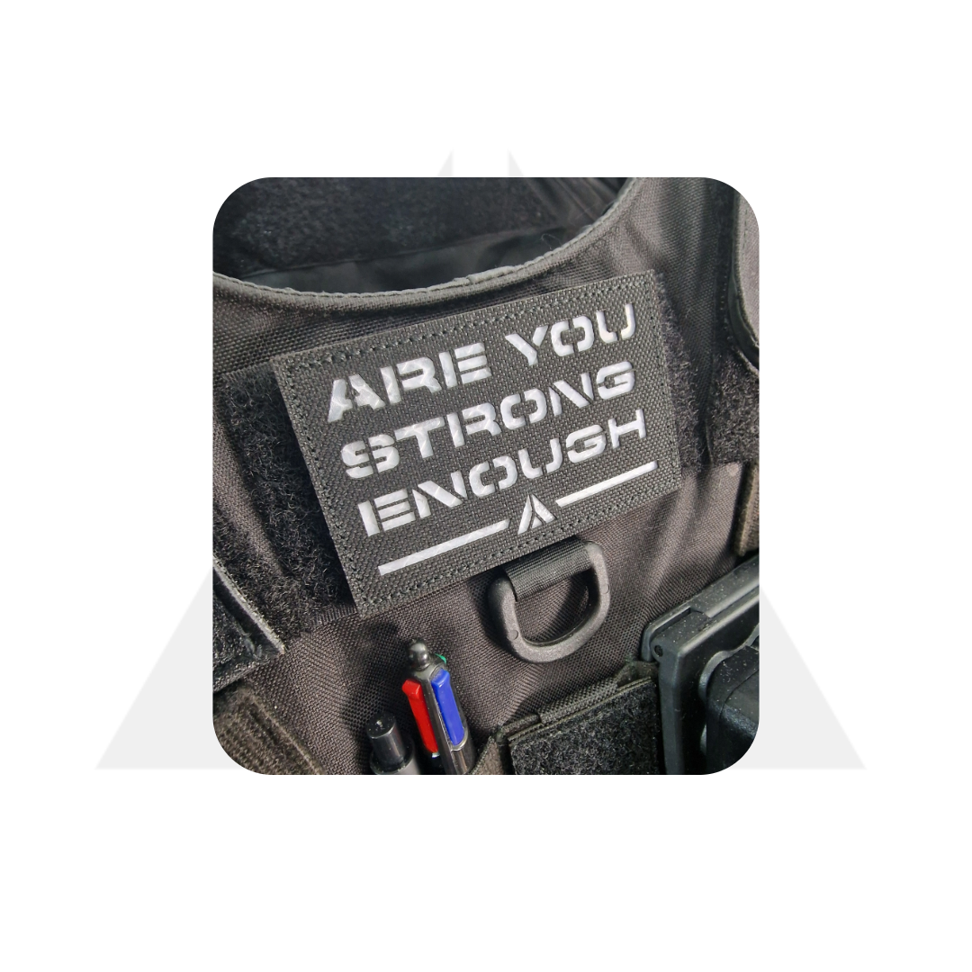 WRAITH "ARE YOU STRONG ENOUGH" Patch