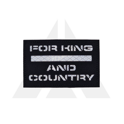 WRAITH "FOR KING AND COUNTRY" Patch
