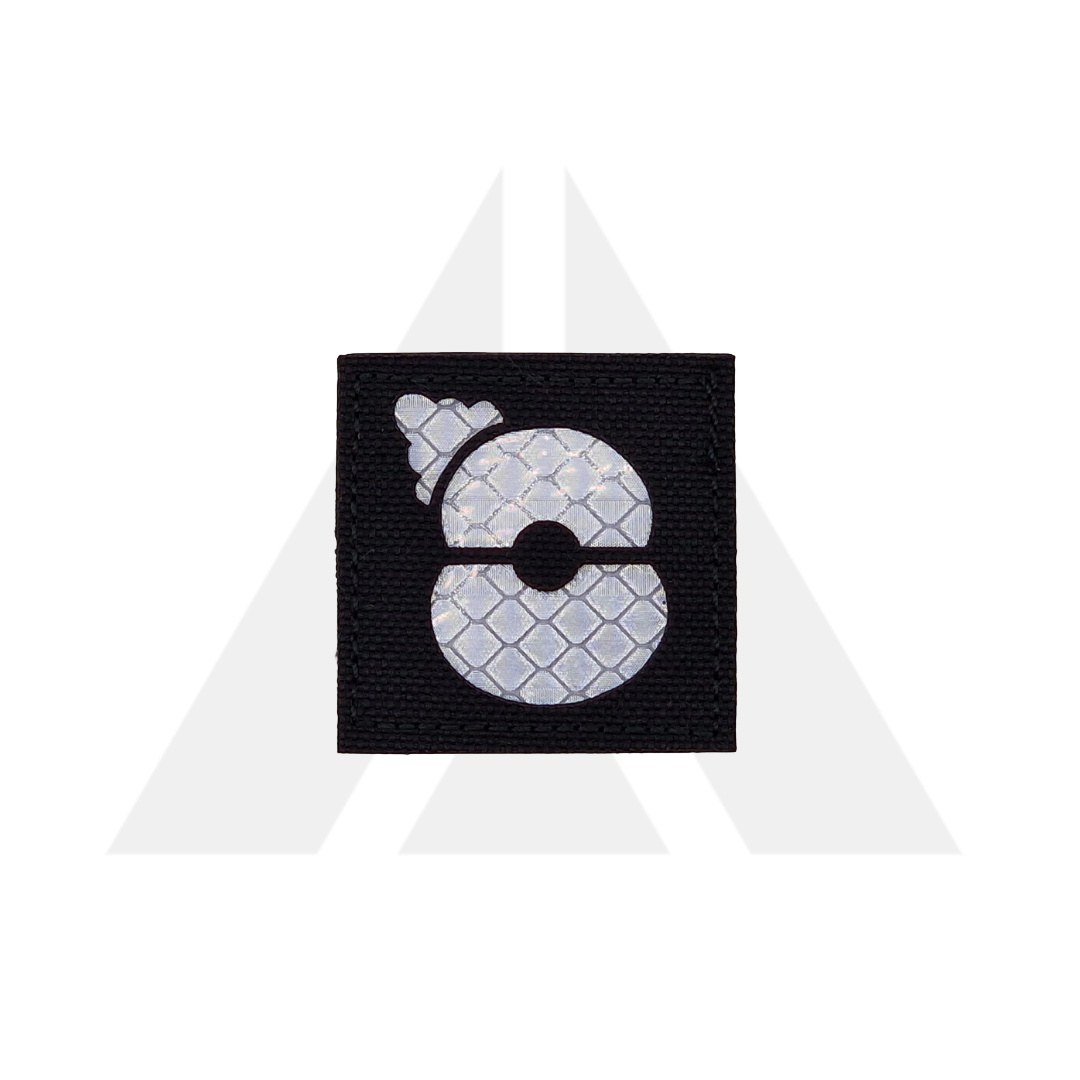 WRAITH Poppy insignia Badge Small