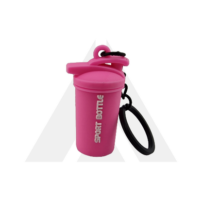 Keyring sports bottle rubber