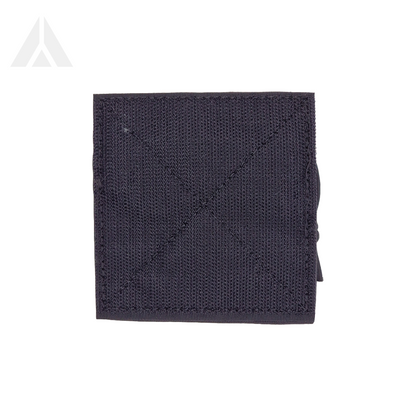 Zip pouch velcro small - Black