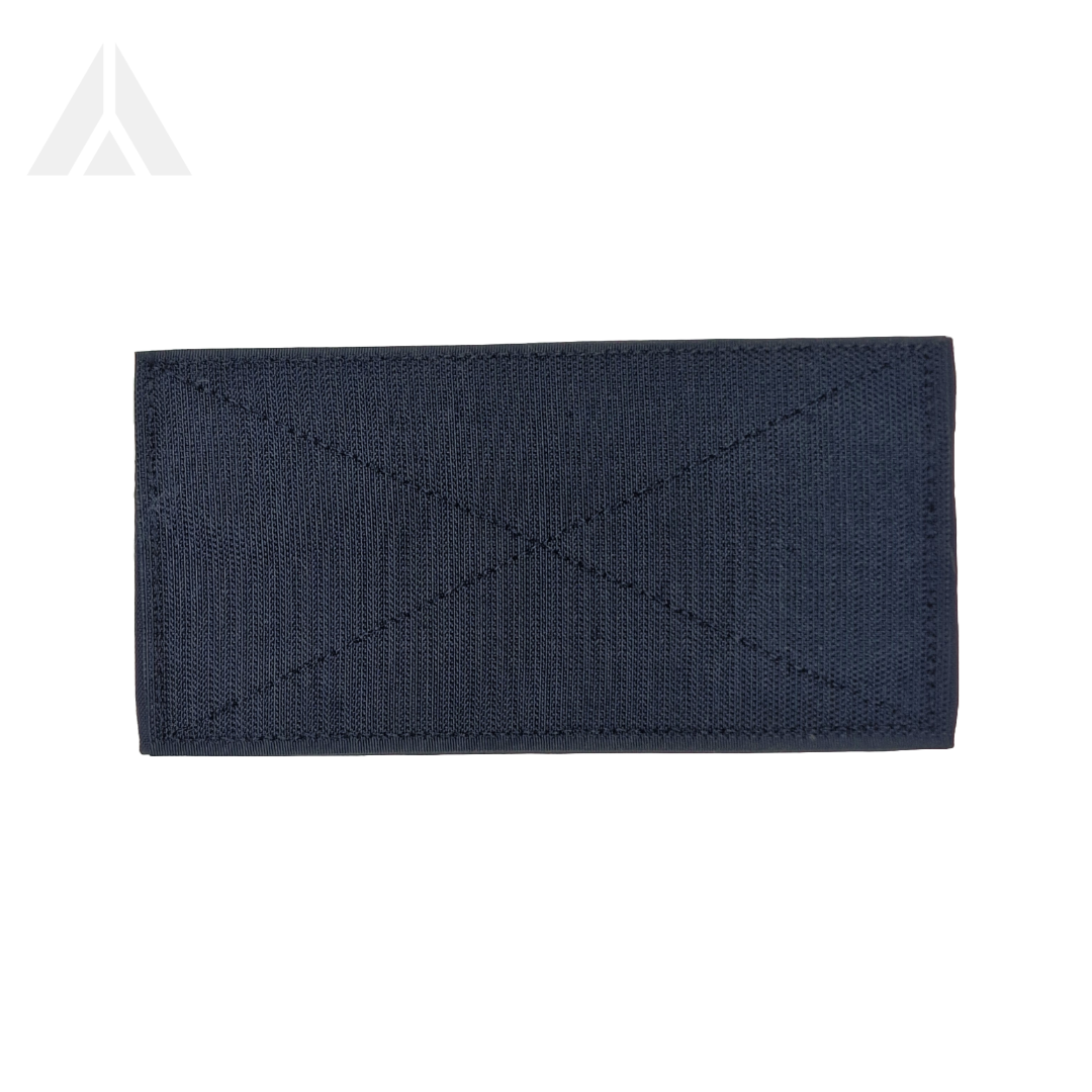 Zip pouch velcro large - Black